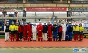 威海金陵開建首艘甲醇雙燃料滾裝船