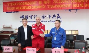 收官！廣船國際交付5萬噸甲醇雙燃料油船“STENA PROGRESSIVE”號