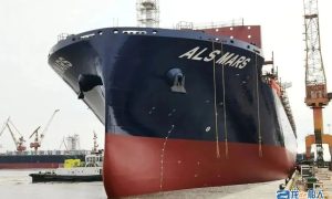 山船重工同日完成兩船下水、兩半船漂浮四大生產節點